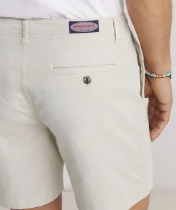 Shorts<Vineyard Vines 7 Inch Island Shorts Stone