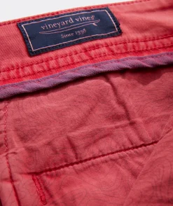 Shorts<Vineyard Vines 7 Inch Island Shorts Sailors Red