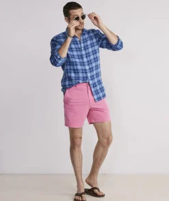 Shorts<Vineyard Vines 7 Inch Island Shorts Paradise Punch