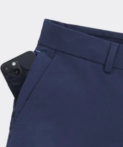 Shorts<Vineyard Vines 5 Inch On-The-Go Shorts Blue Blazer