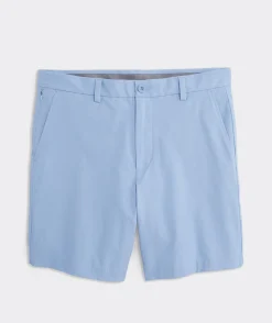 Shorts<Vineyard Vines 7 Inch On-The-Go Shorts Jake Blue