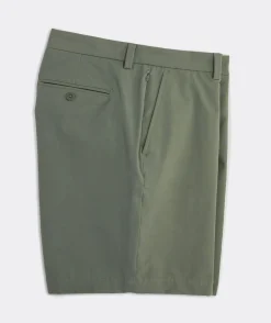 Shorts<Vineyard Vines 9 Inch On-The-Go Shorts Surplus Green