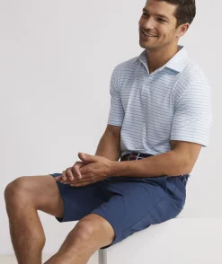 Shorts<Vineyard Vines 9 Inch On-The-Go Shorts Blue Blazer