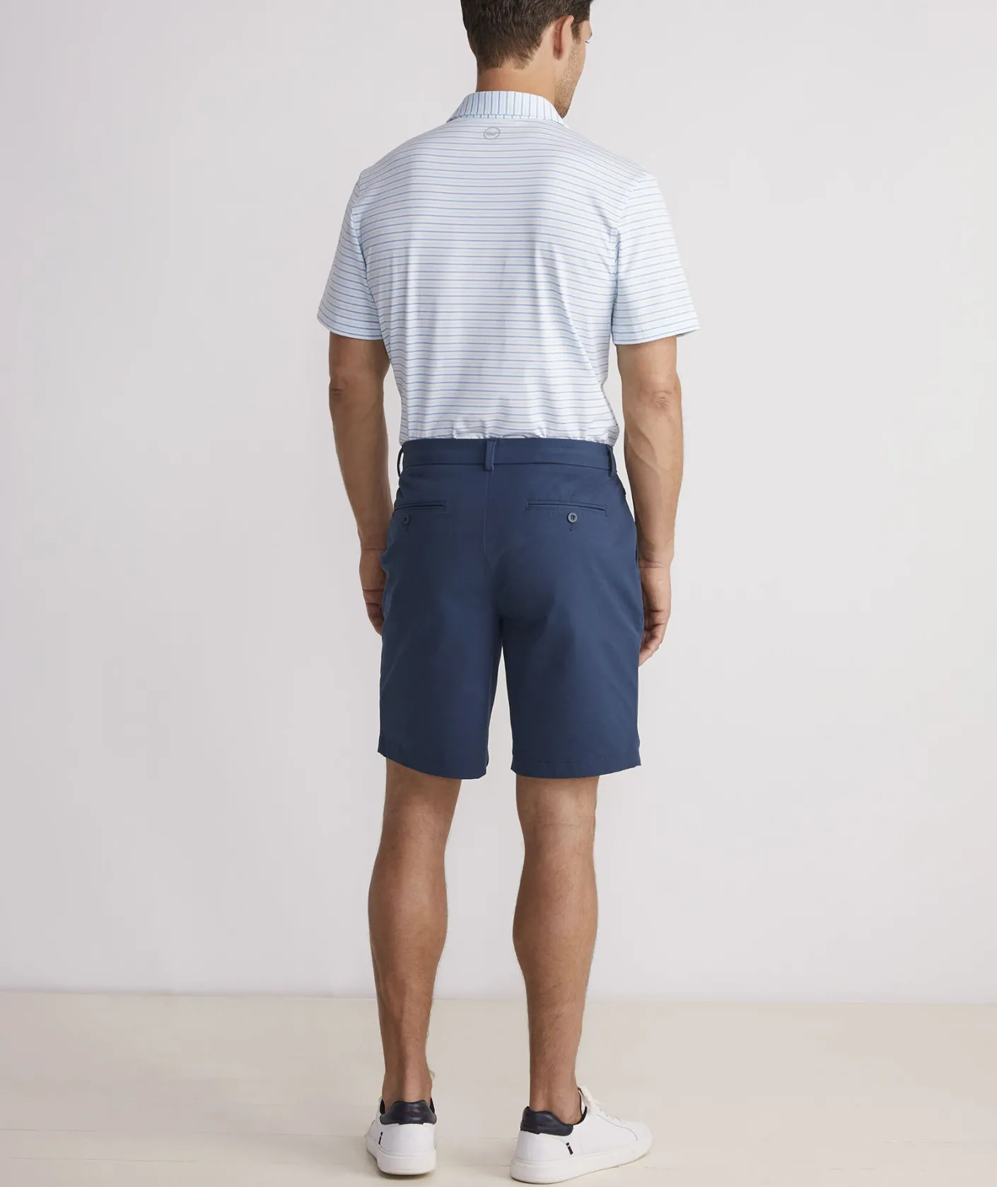 Shorts<Vineyard Vines 9 Inch On-The-Go Shorts Blue Blazer