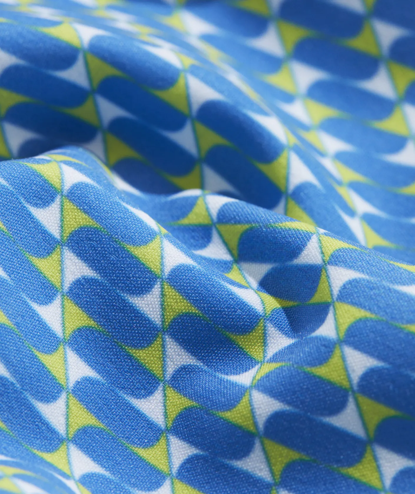 Swimwear<Vineyard Vines 7 Inch Printed Chappy Swim Trunks Tri Geo Hull Blue