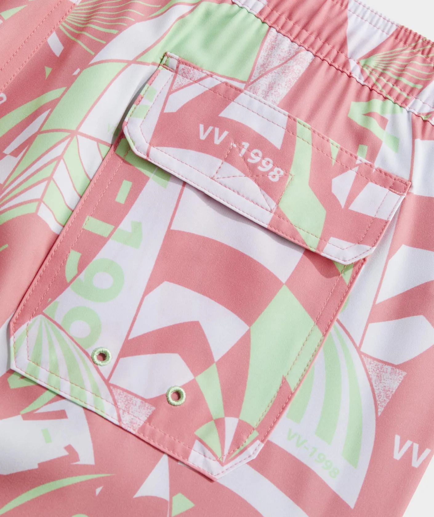 Swimwear<Vineyard Vines 7 Inch Printed Chappy Swim Trunks Chappy Sail Cymn