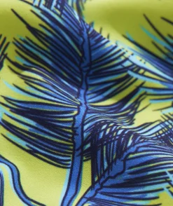 Swimwear<Vineyard Vines 7 Inch Printed Chappy Swim Trunks Pine Palms Wild Lime