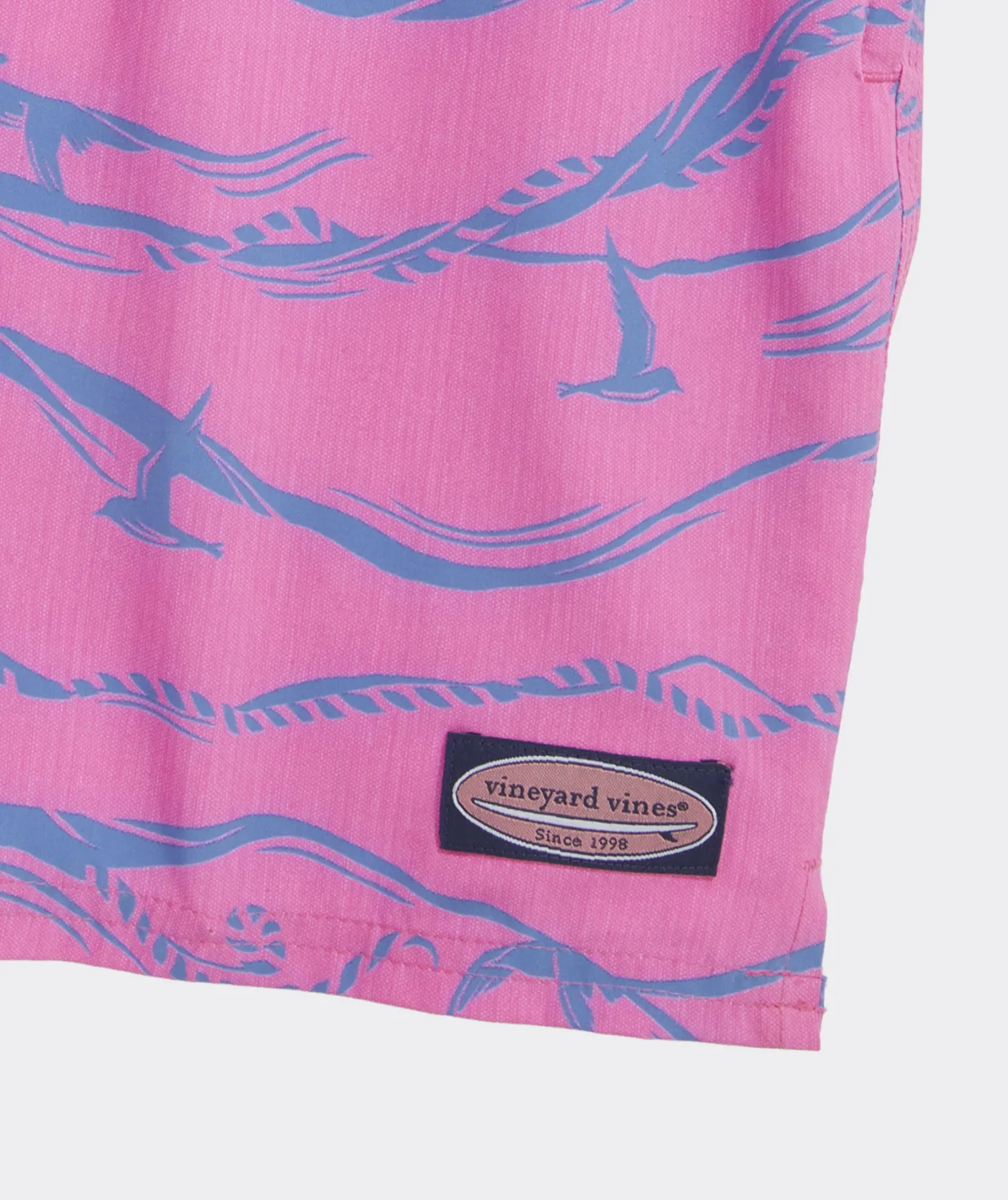 Swimwear<Vineyard Vines 7 Inch Printed Chappy Swim Trunks Ropes - Punch