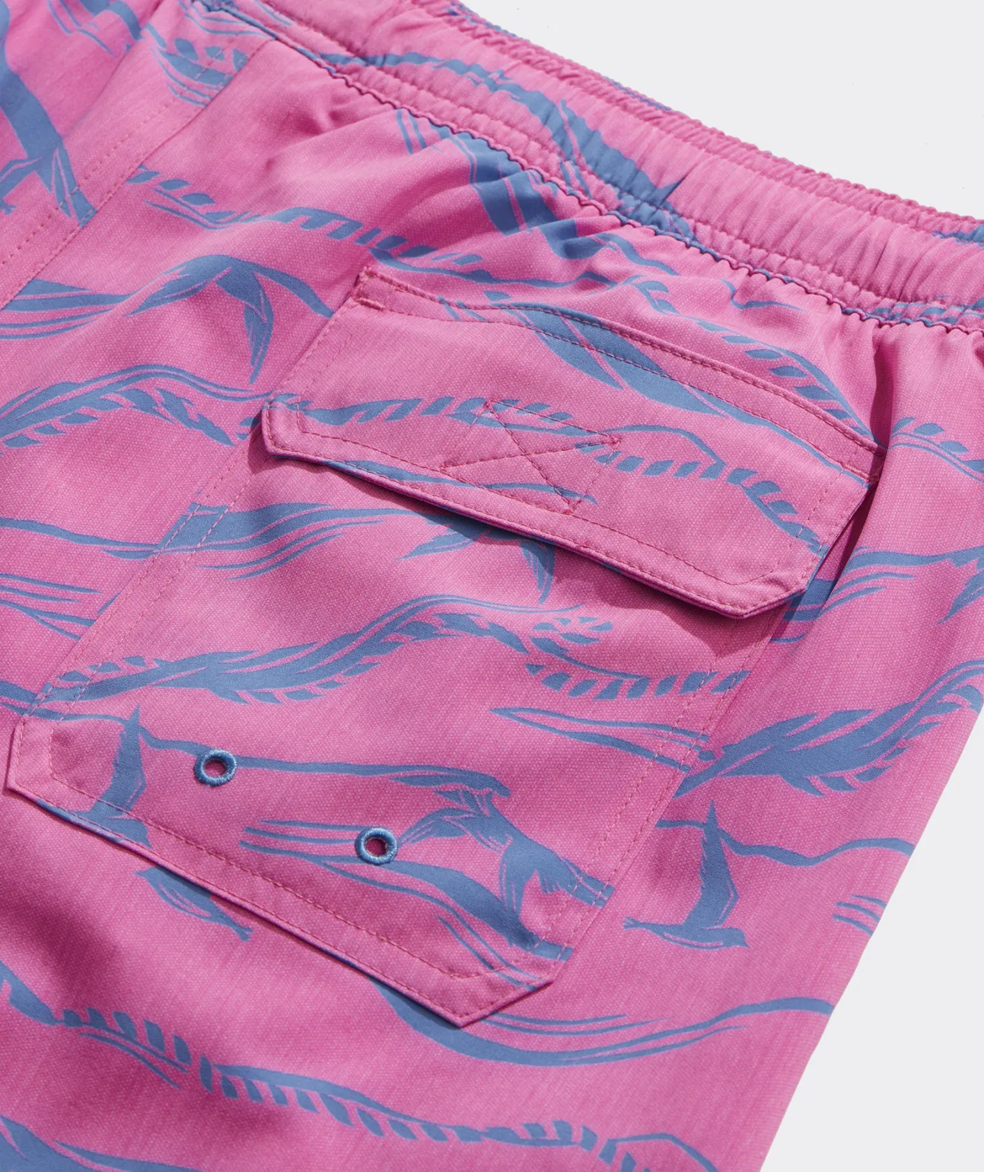 Swimwear<Vineyard Vines 7 Inch Printed Chappy Swim Trunks Ropes - Punch