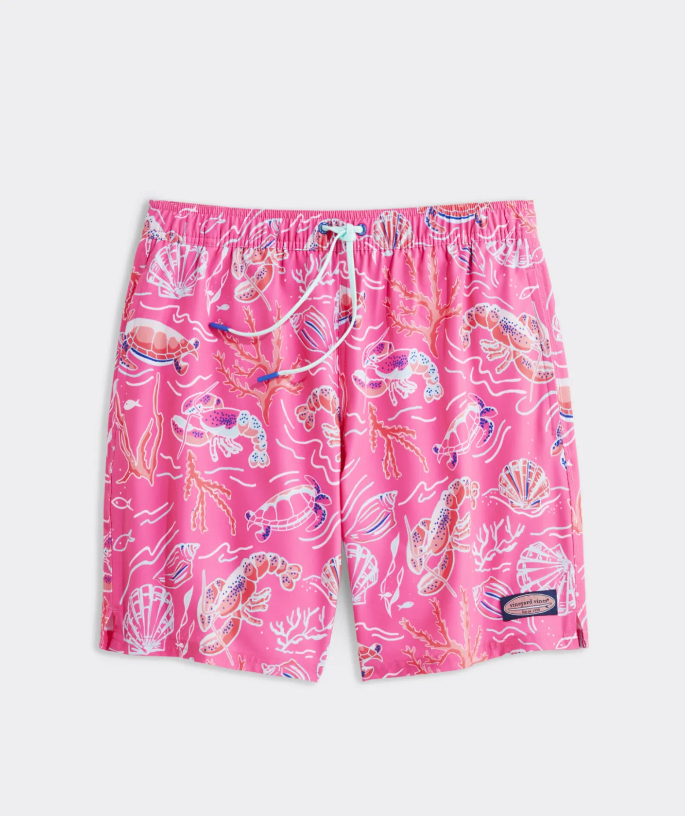 Swimwear<Vineyard Vines 7 Inch Printed Chappy Swim Trunks Sea Life Taffy