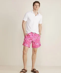 Swimwear<Vineyard Vines 7 Inch Printed Chappy Swim Trunks Sea Life Taffy