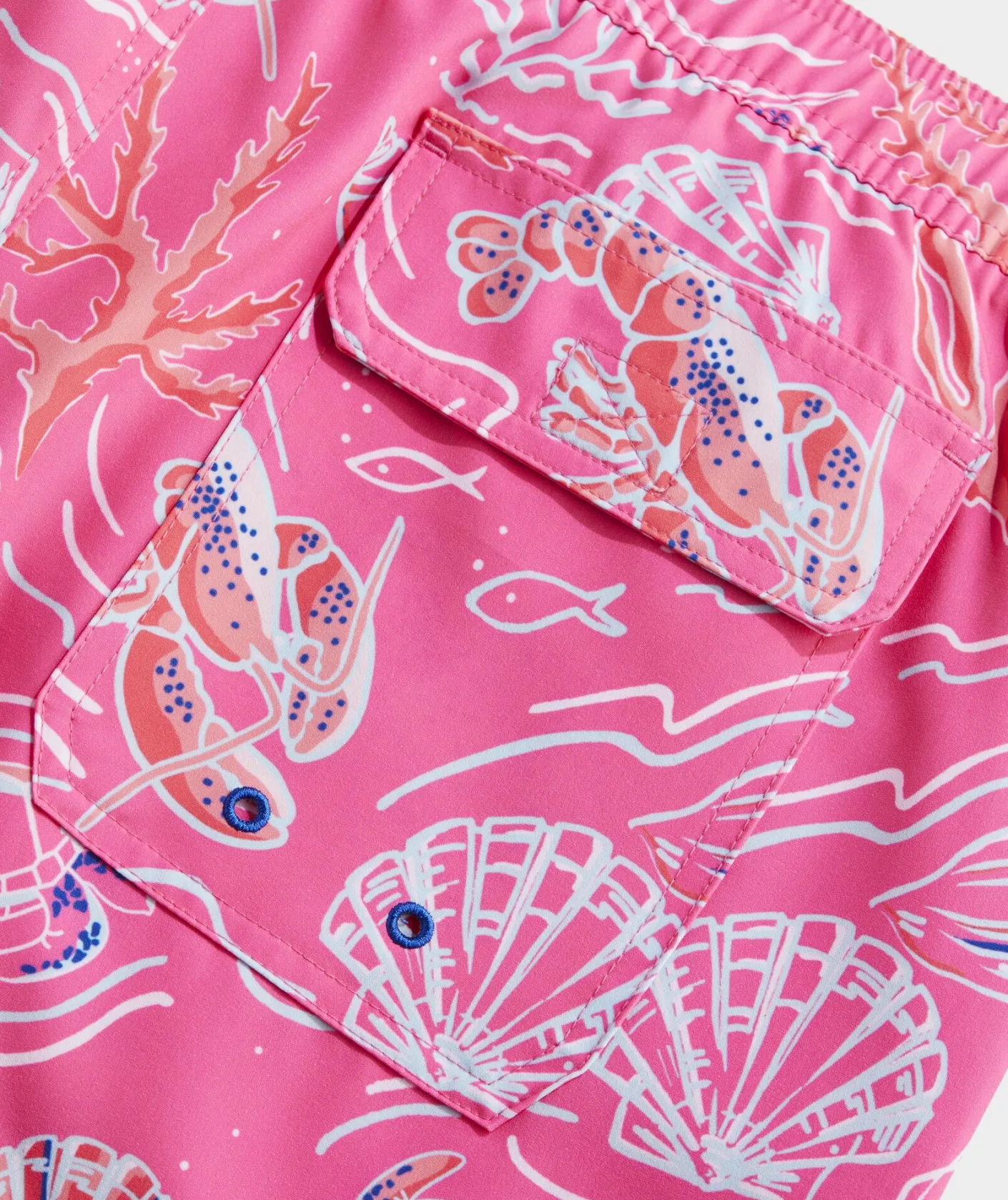Swimwear<Vineyard Vines 7 Inch Printed Chappy Swim Trunks Sea Life Taffy