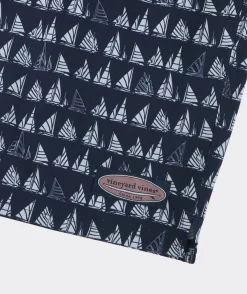 Swimwear<Vineyard Vines 7 Inch Printed Chappy Swim Trunks Boat Parade Naut Nav