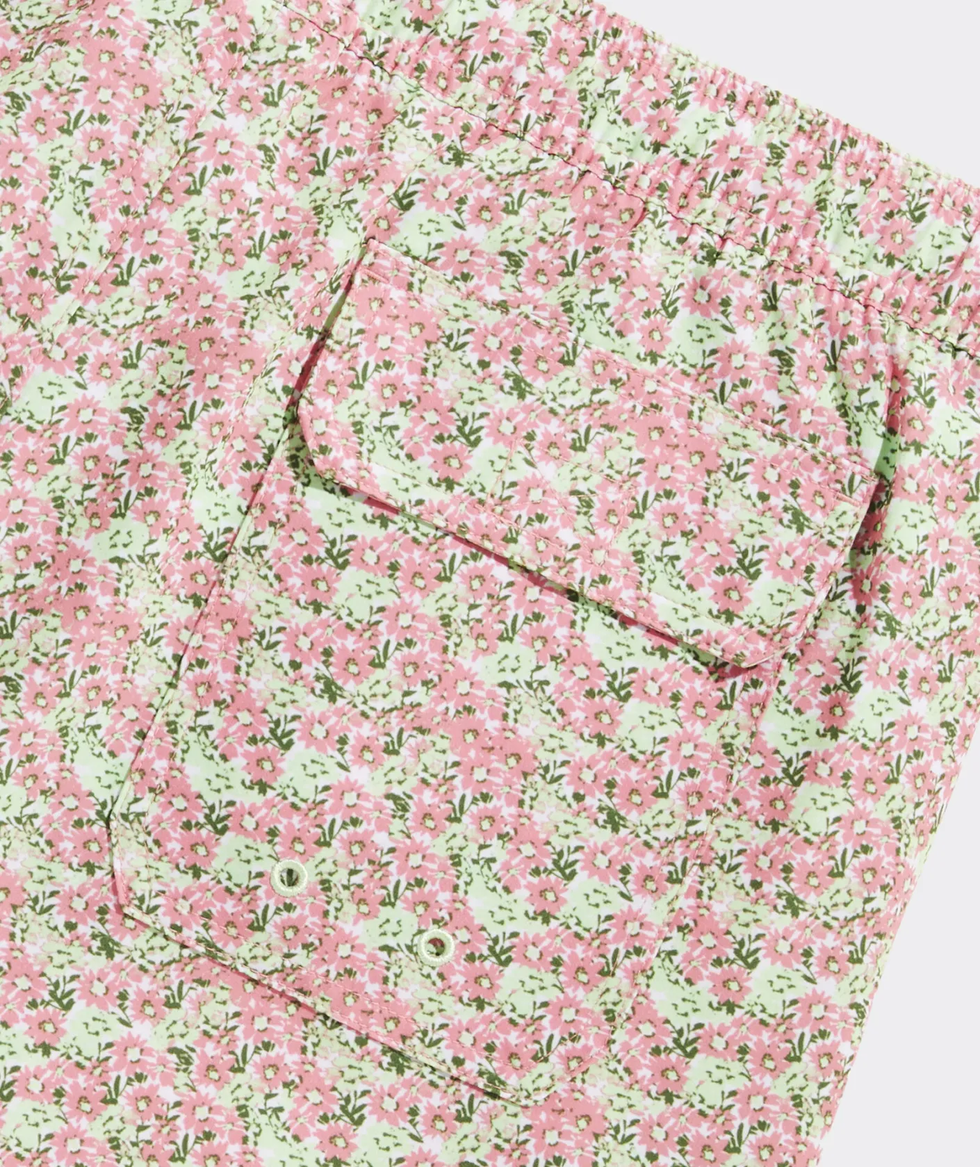 Swimwear<Vineyard Vines 7 Inch Printed Chappy Swim Trunks Gulf Flrl Chpy Cymn