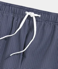 Swimwear<Vineyard Vines 7 Inch Printed Chappy Swim Trunks Sail Micro Naut Navy
