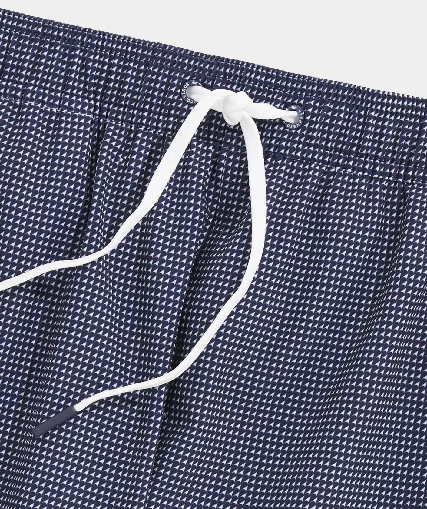Swimwear<Vineyard Vines 7 Inch Printed Chappy Swim Trunks Sail Micro Naut Navy