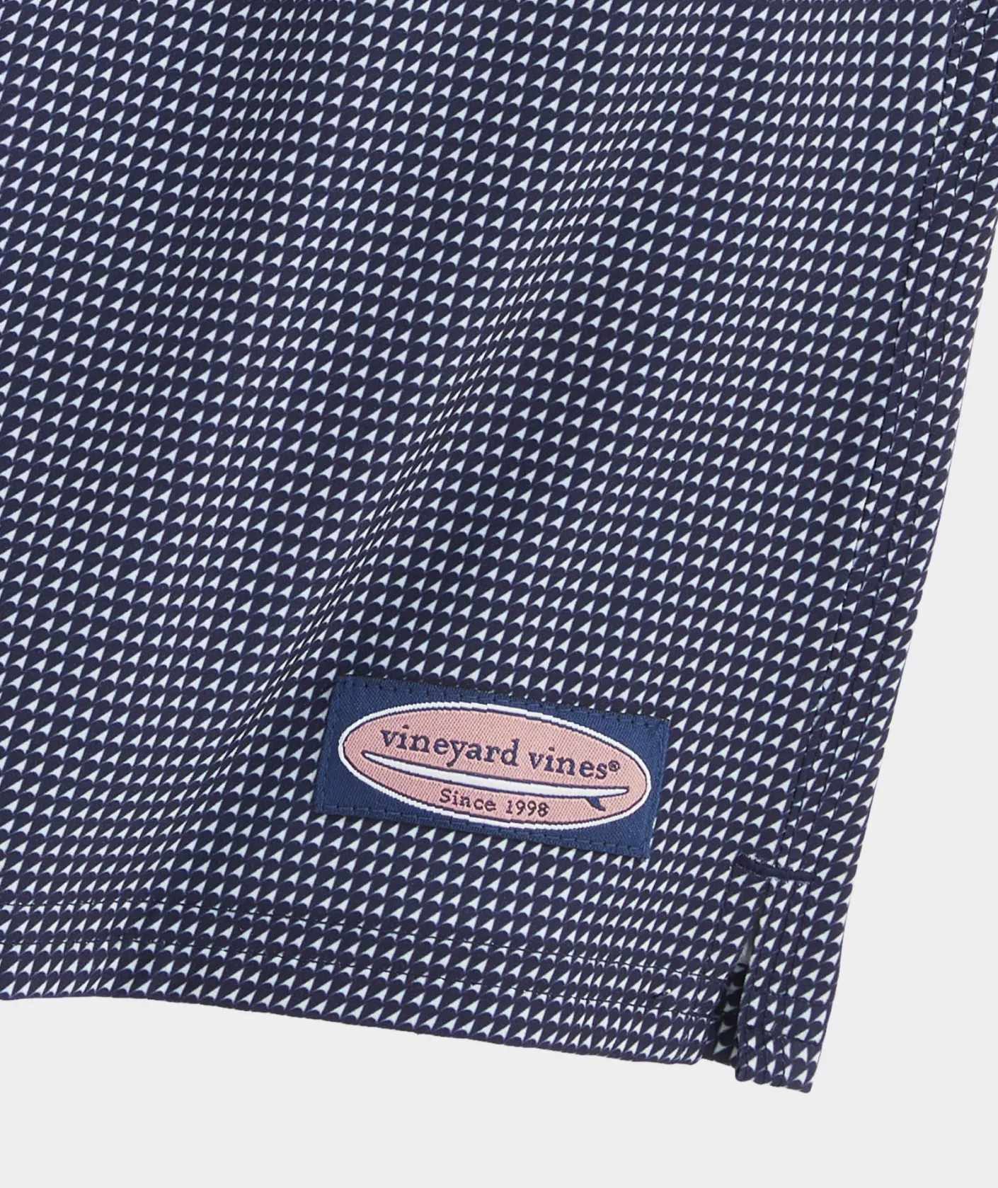 Swimwear<Vineyard Vines 7 Inch Printed Chappy Swim Trunks Sail Micro Naut Navy