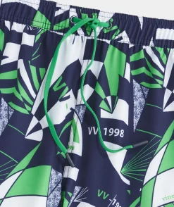 Swimwear<Vineyard Vines 7 Inch Printed Chappy Swim Trunks Chappy Sail Navy/Am