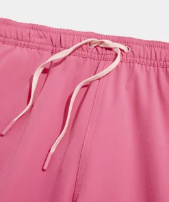 Swimwear<Vineyard Vines 5 Inch Solid Chappy Swim Trunks Sweet Taffy