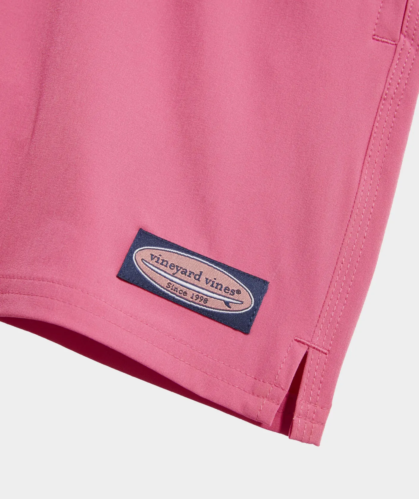 Swimwear<Vineyard Vines 5 Inch Solid Chappy Swim Trunks Sweet Taffy