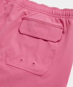 Swimwear<Vineyard Vines 5 Inch Solid Chappy Swim Trunks Sweet Taffy