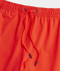 Swimwear<Vineyard Vines 5 Inch Solid Chappy Swim Trunks Papaya Punch