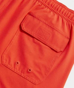 Swimwear<Vineyard Vines 5 Inch Solid Chappy Swim Trunks Papaya Punch