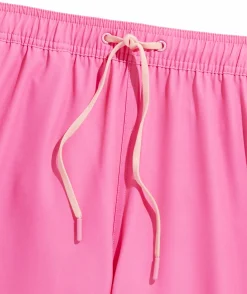 Swimwear<Vineyard Vines 7 Inch Solid Chappy Swim Trunks Sweet Taffy