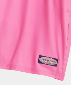 Swimwear<Vineyard Vines 7 Inch Solid Chappy Swim Trunks Sweet Taffy