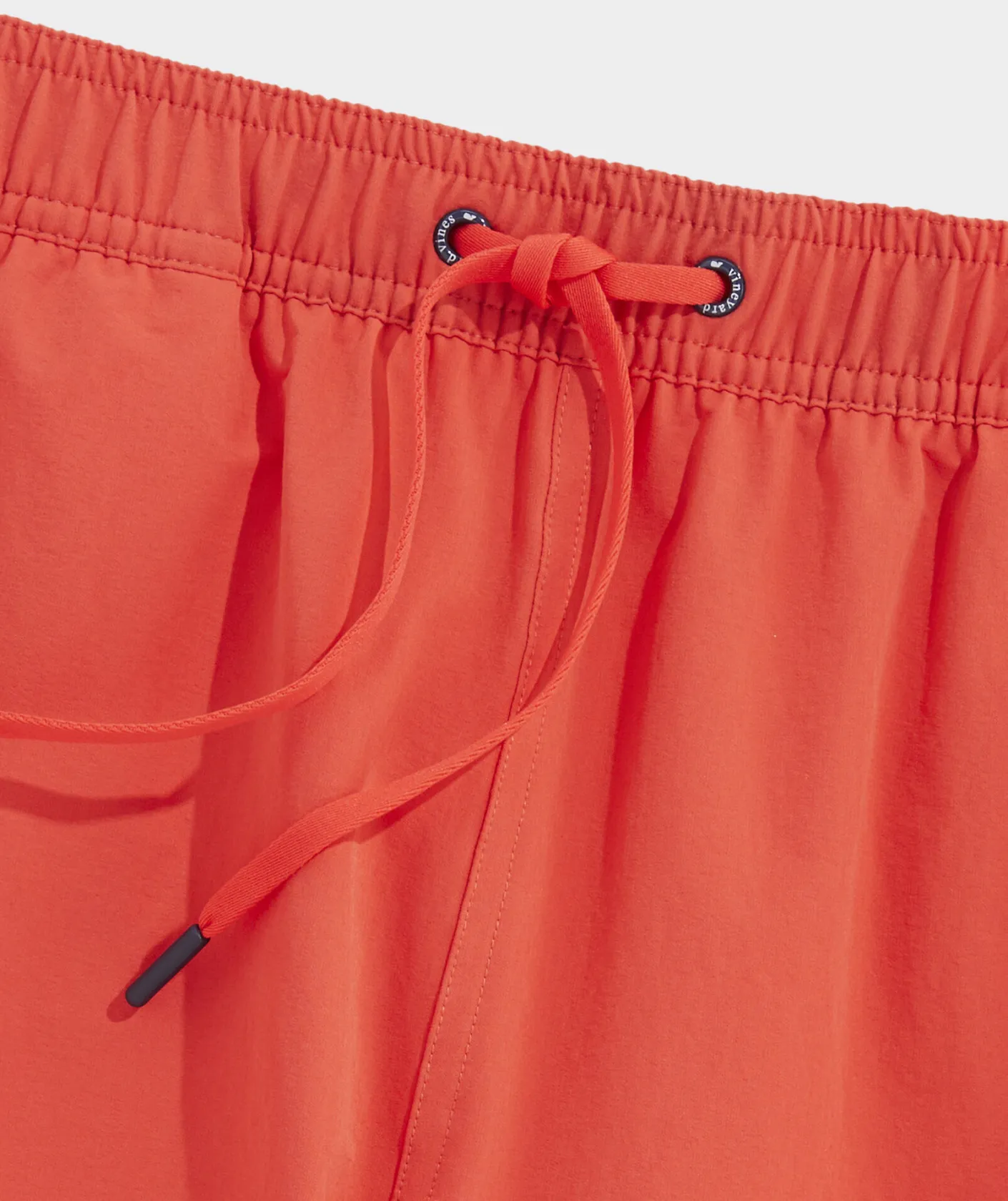 Swimwear<Vineyard Vines 7 Inch Solid Chappy Swim Trunks Papaya Punch
