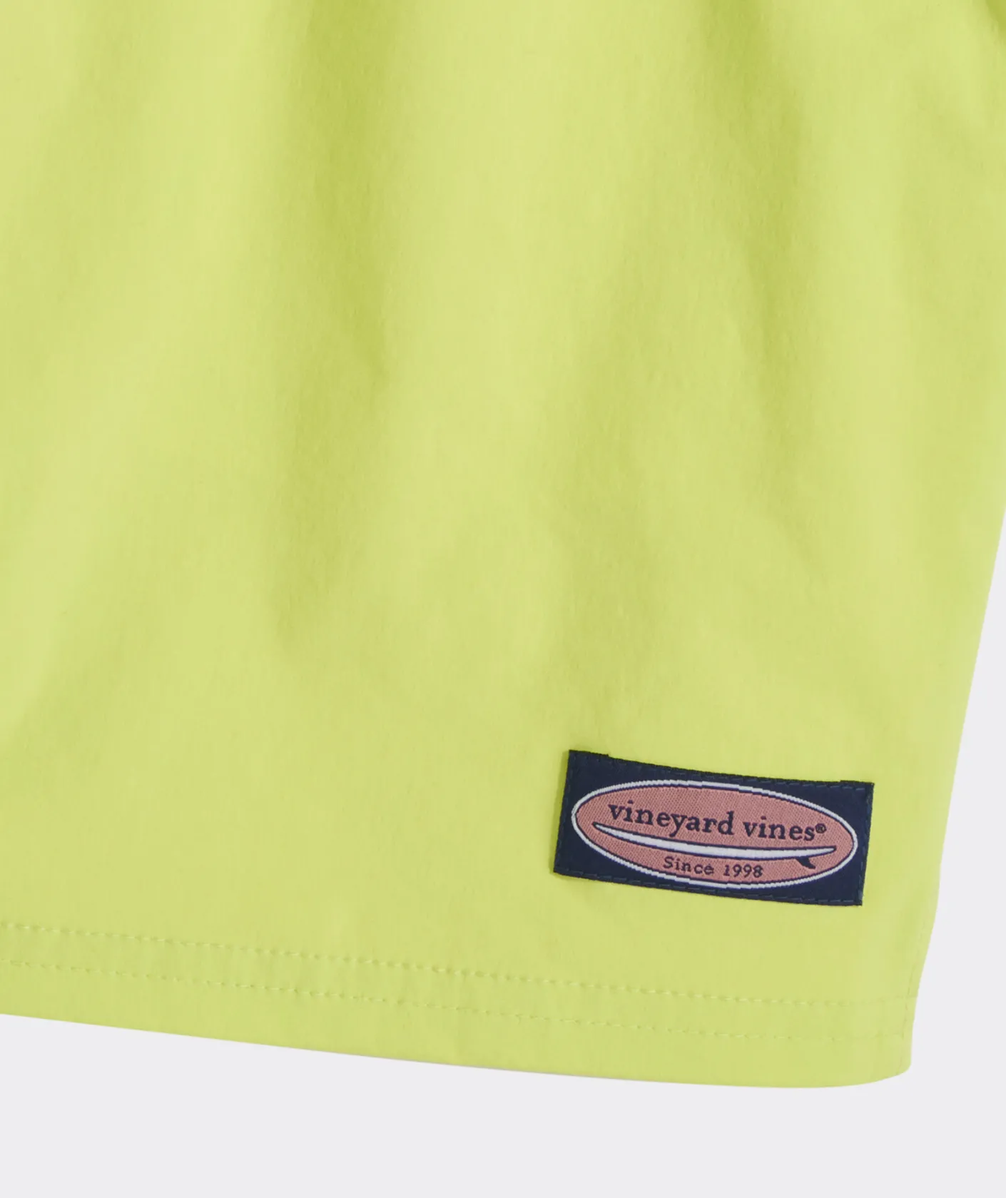 Swimwear<Vineyard Vines 7 Inch Solid Chappy Swim Trunks Wild Lime