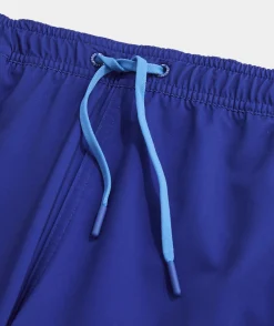 Swimwear<Vineyard Vines 7 Inch Solid Chappy Swim Trunks Maritime Blue