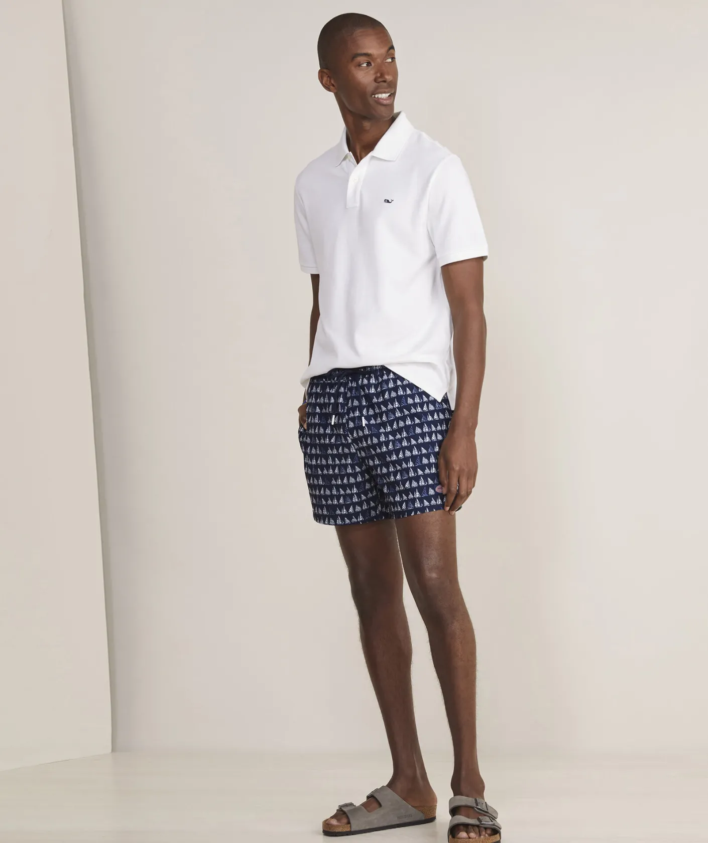 Mens<Vineyard Vines 7 Inch Solid Chappy Swim Trunks Papaya Punch