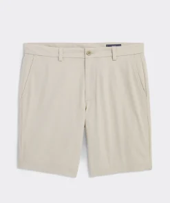 Shorts<Vineyard Vines 8 Inch Textured Performance Breaker Shorts Sand