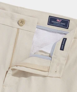 Shorts<Vineyard Vines 8 Inch Textured Performance Breaker Shorts Sand
