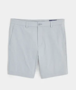Shorts<Vineyard Vines 8 Inch Textured Performance Breaker Shorts Blue Mirage