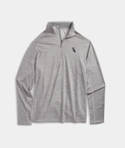 Arizona Cardinals<Vineyard Vines Arizona Cardinals Mountain Sweater Fleece Vest Grey Heather