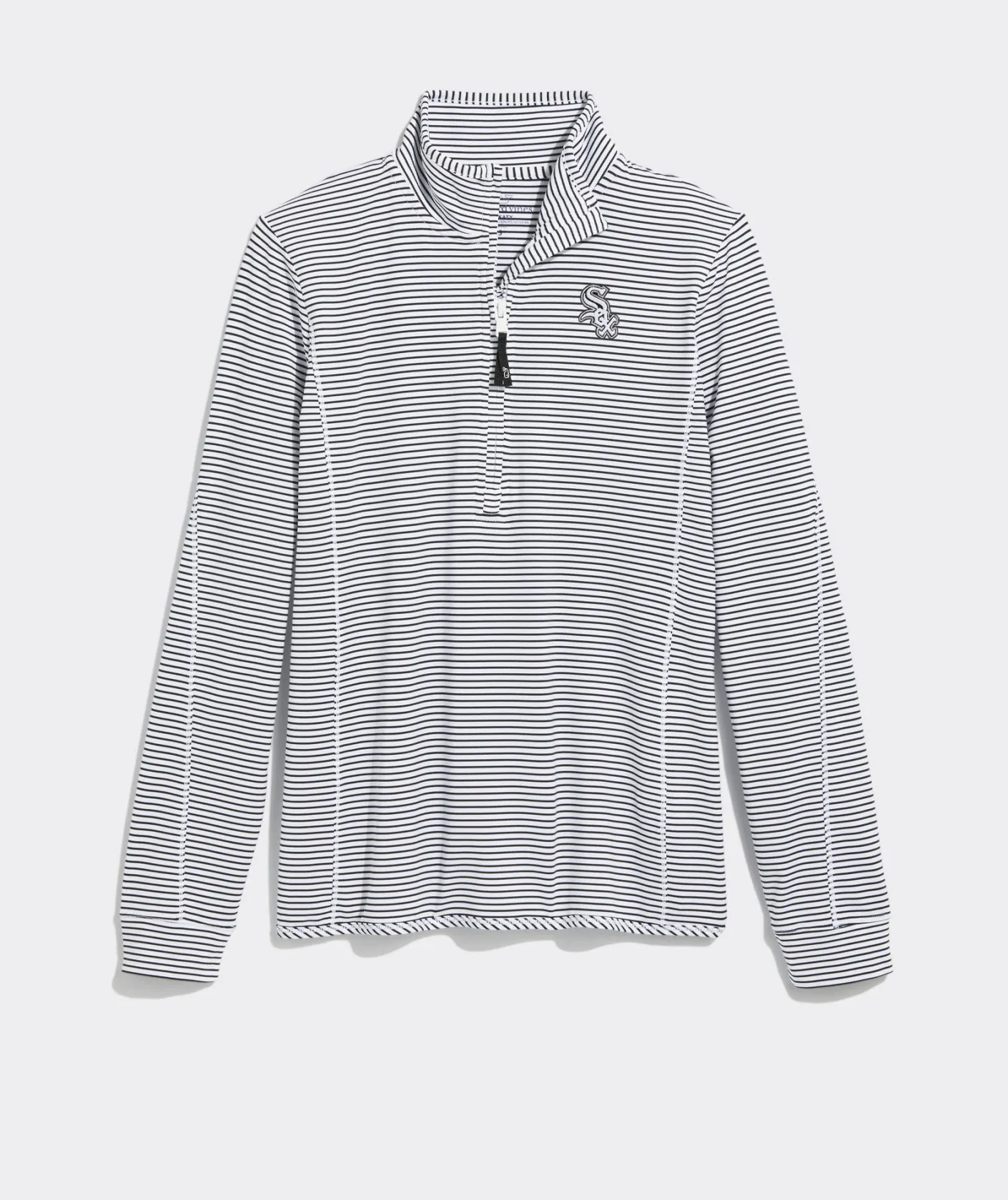 Atlanta Falcons<Vineyard Vines Atlanta Falcons Mountain Sweater Fleece Vest Grey Heather