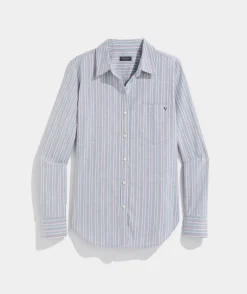 Shirts & Tops<Vineyard Vines Bayview Oxford Button-Down Stripe - Turf Green