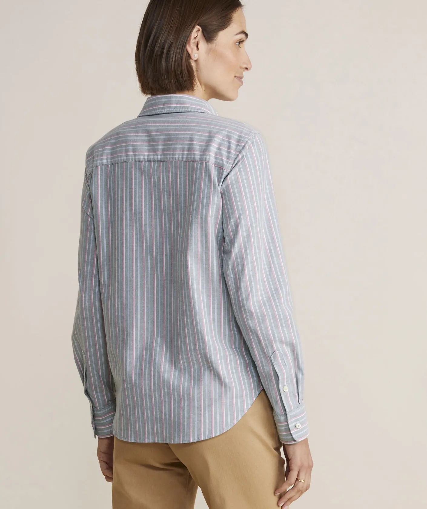 Shirts & Tops<Vineyard Vines Bayview Oxford Button-Down Stripe - Turf Green