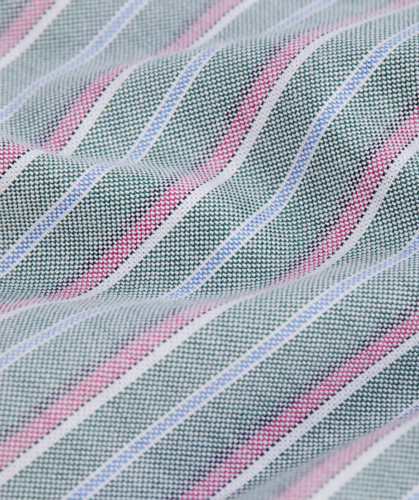 Shirts & Tops<Vineyard Vines Bayview Oxford Button-Down Stripe - Turf Green