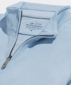 Quarter-Zips<Vineyard Vines Bluffs Performance Quarter-Zip Jake Blue