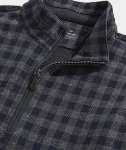 Quarter-Zips<Vineyard Vines Bluffs Performance Quarter-Zip Gray Harbor