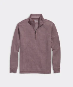 Quarter-Zips<Vineyard Vines Bluffs Performance Quarter-Zip Crimson