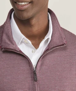Quarter-Zips<Vineyard Vines Bluffs Performance Quarter-Zip Crimson