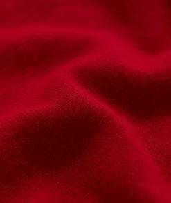 Quarter-Zips<Vineyard Vines Boathouse Tipped Quarter-Zip Red Velvet