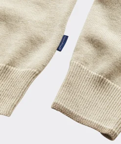 Quarter-Zips<Vineyard Vines Boathouse Tipped Quarter-Zip Oatmeal Heather