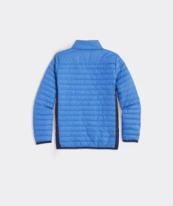 Jackets, Blazers & Vests<Vineyard Vines Boys’ Corduroy Puffer Vest Nautical Navy