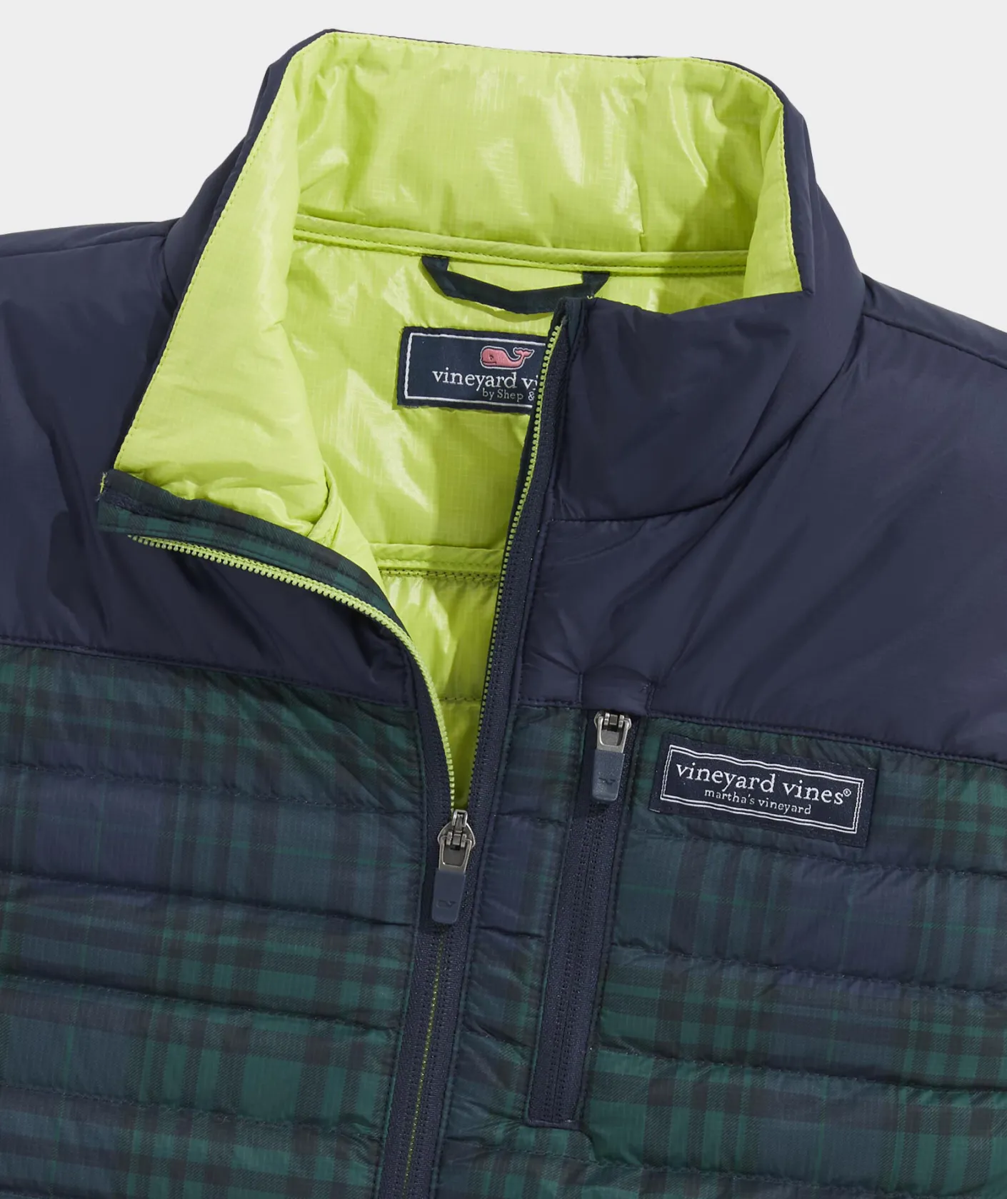 Jackets, Blazers & Vests<Vineyard Vines Boys’ Lightweight Packable Puffer Jacket Turf Green