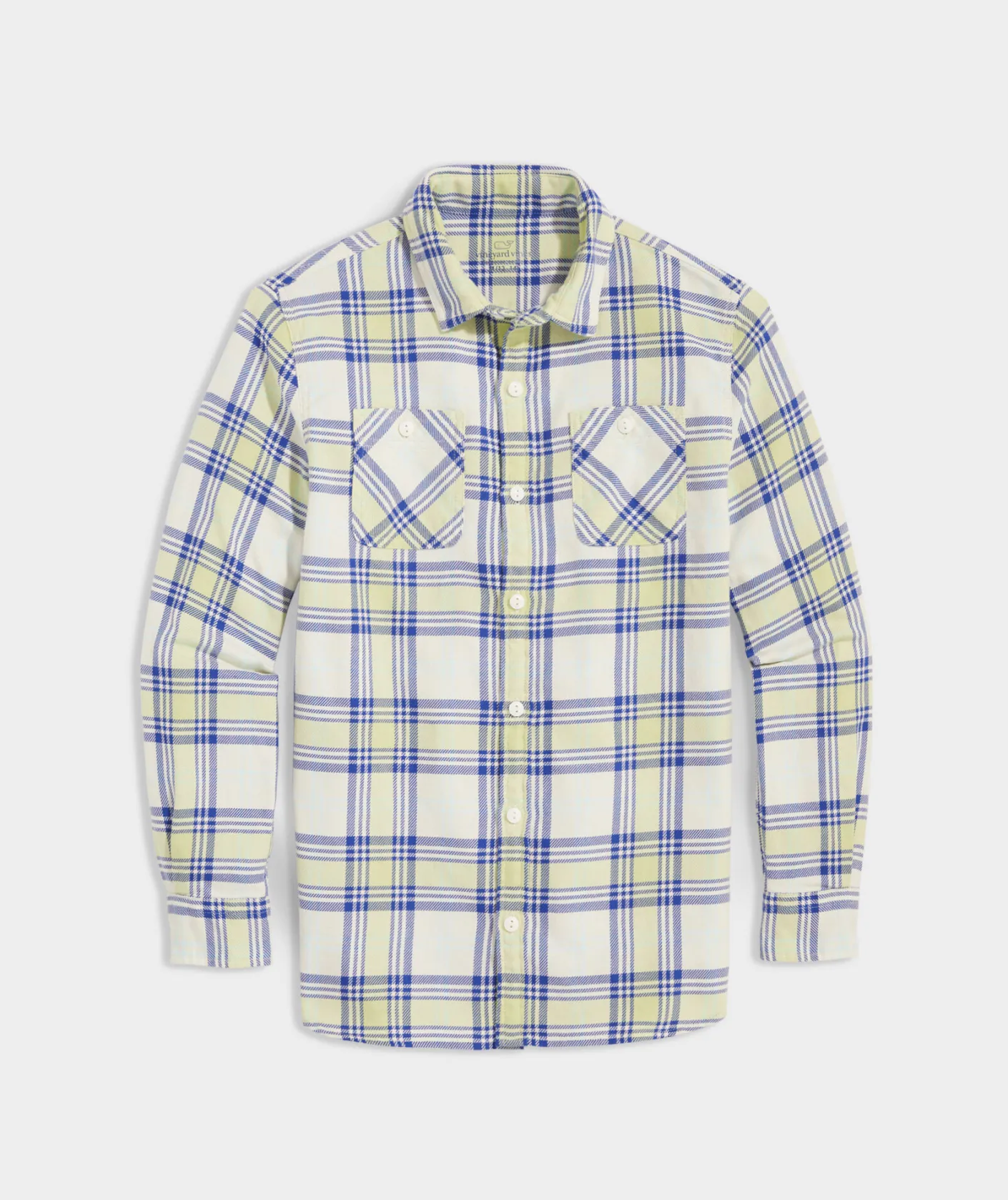 Button-Down Shirts<Vineyard Vines Boys Tattersall On-The-Go brrr Shirt Melon